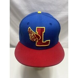Men's Leaders LDRS 1354 New Era 59FIFTY Hat Size 7 3/8  Blue/Red /Yellow